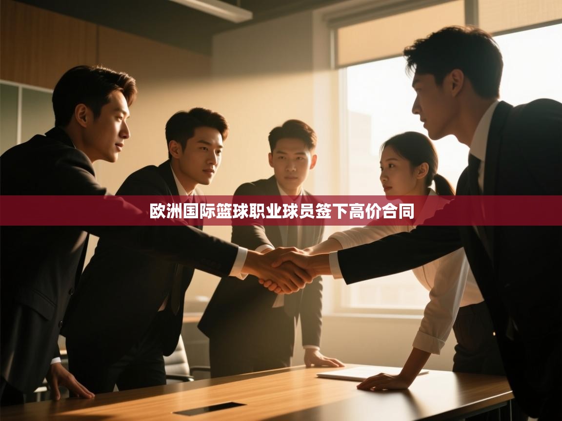欧洲国际篮球职业球员签下高价合同