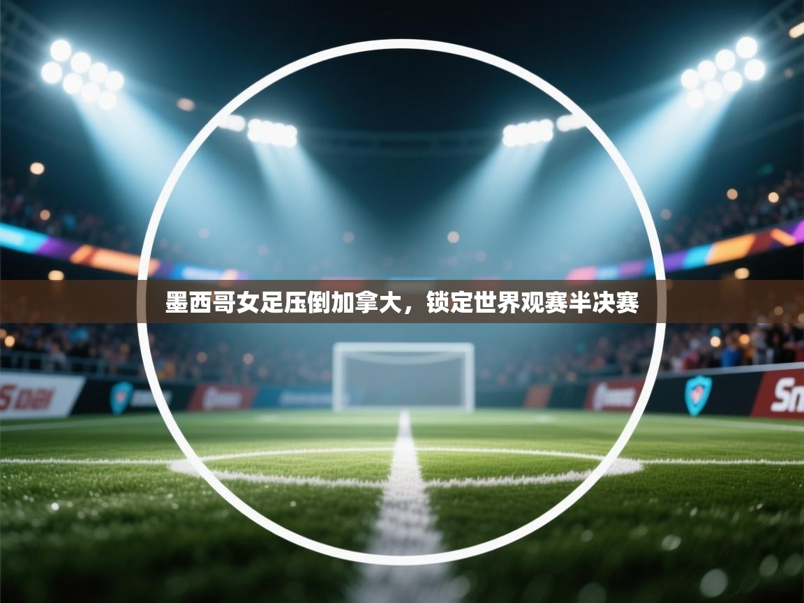 墨西哥女足压倒加拿大，锁定世界观赛半决赛  第2张