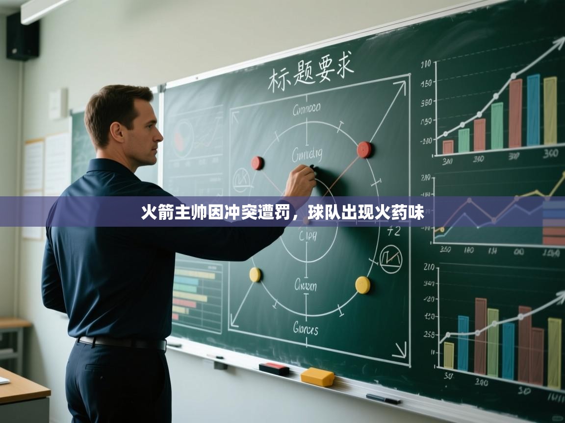 火箭主帅因冲突遭罚,球队出现火药味 第1张